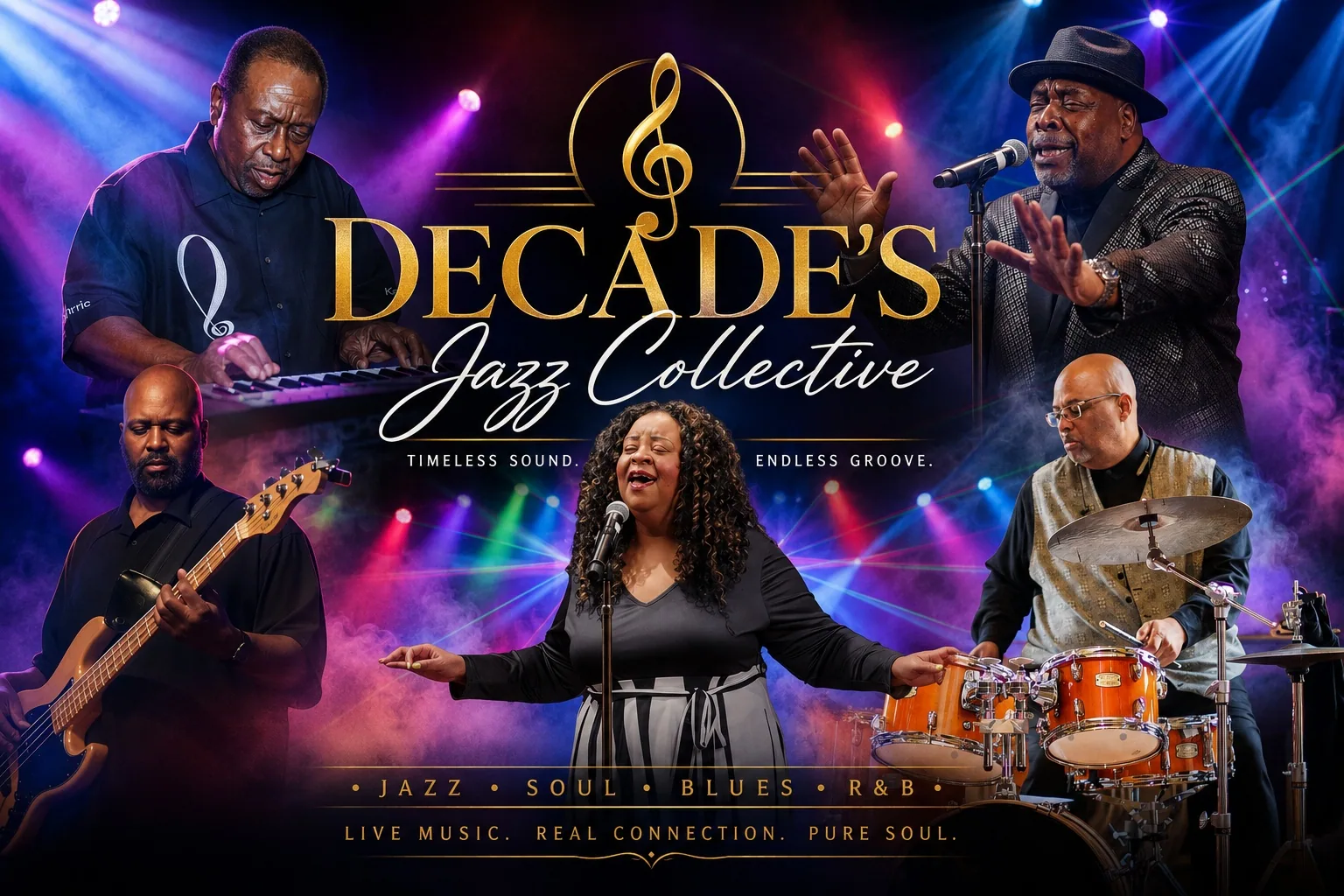 Decade’s Jazz Collective promotional artwork
